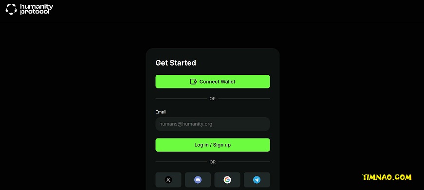 Humanity Protocol Airdrop - connect your wallet