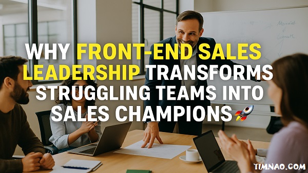 Front-End Sales Leadership Guide: 10 Bold Ways to Lead by Example