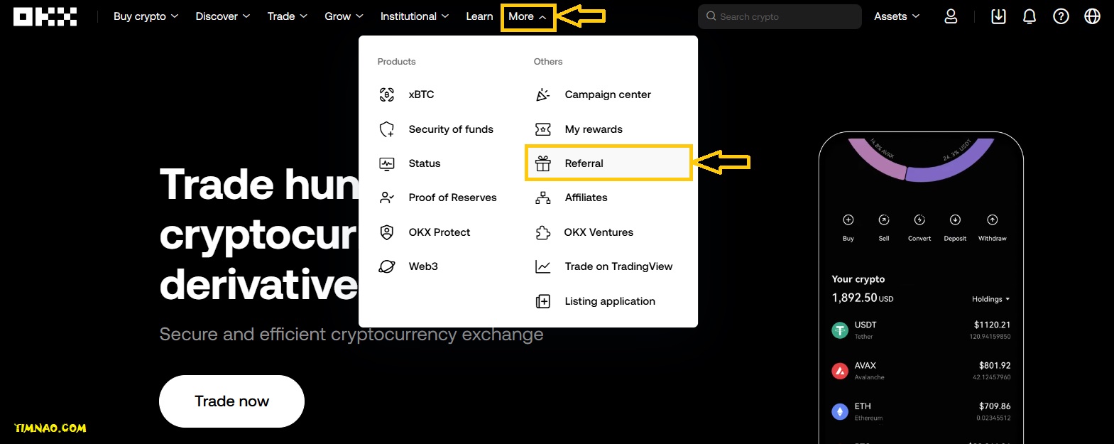OKX Affiliate Program - Referral