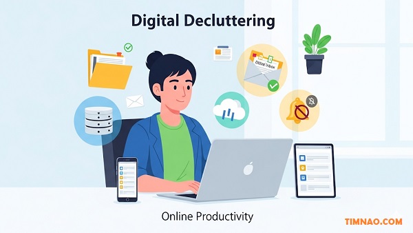 Digital Decluttering Beginner Guides: 9 Proven Steps for Online Productivity & Calm