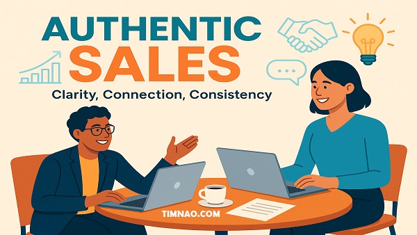 Authentic Sales Playbook: Beginner Tips to Win Clients - No Hard Selling