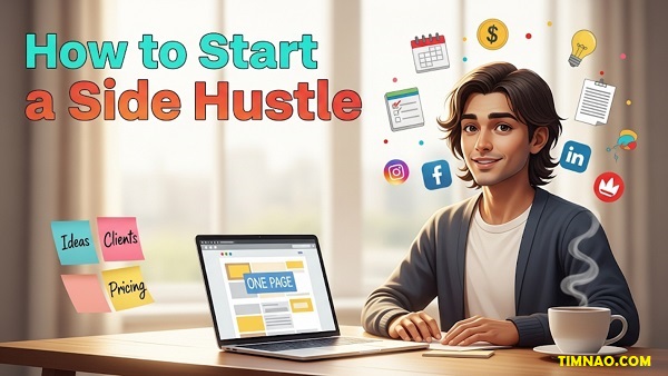 How to Start a Side Hustle: 9 Proven Steps + 25 Ideas