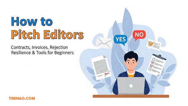 How to Pitch Editors: Proven Steps for Beginners