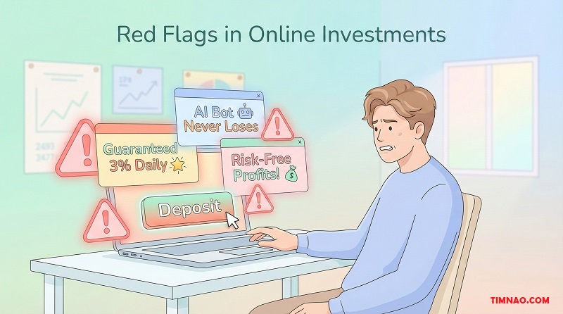online investment red flags