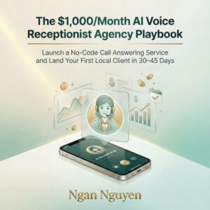 The $1,000 per Month AI Voice Receptionist Agency Playbook