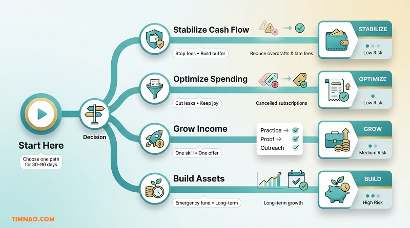 financial mastery roadmap 4 paths