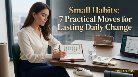 Small Habits - 7 Practical Moves for Lasting Daily Change