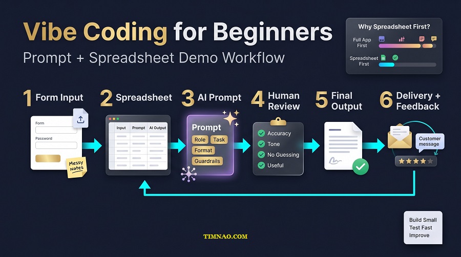prompt spreadsheet ai mvp workflow